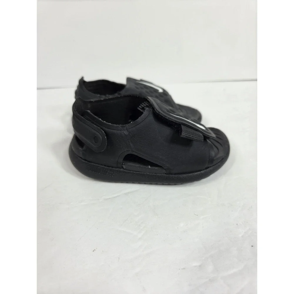 Nike sunray Black Sandals  adjust  baby / toddler Sz 4 C 4C